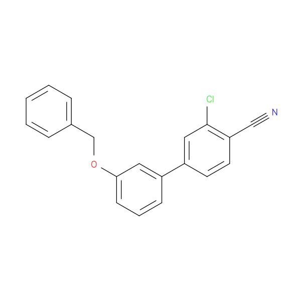 4-[3-(Benzyloxy)phenyl]-2-chlorobenzonitrile