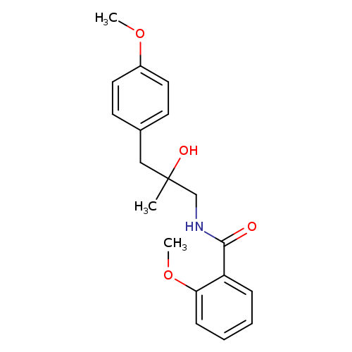 N-[2-hydroxy-3-(4-methoxyphenyl)-2-methylpropyl]-2-methoxybenzamide