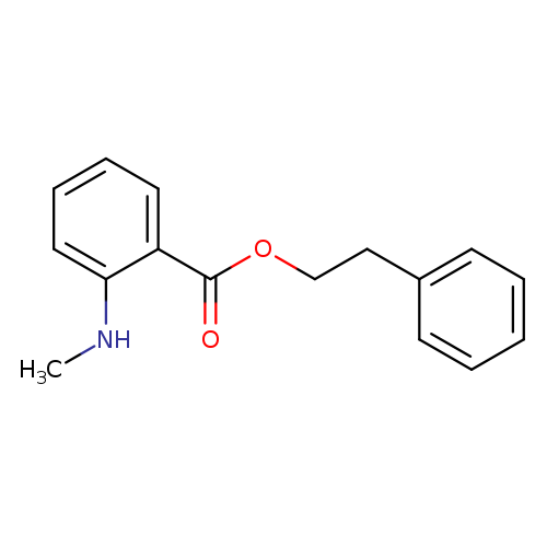 2-phenylethyl 2-(methylamino)benzoate
