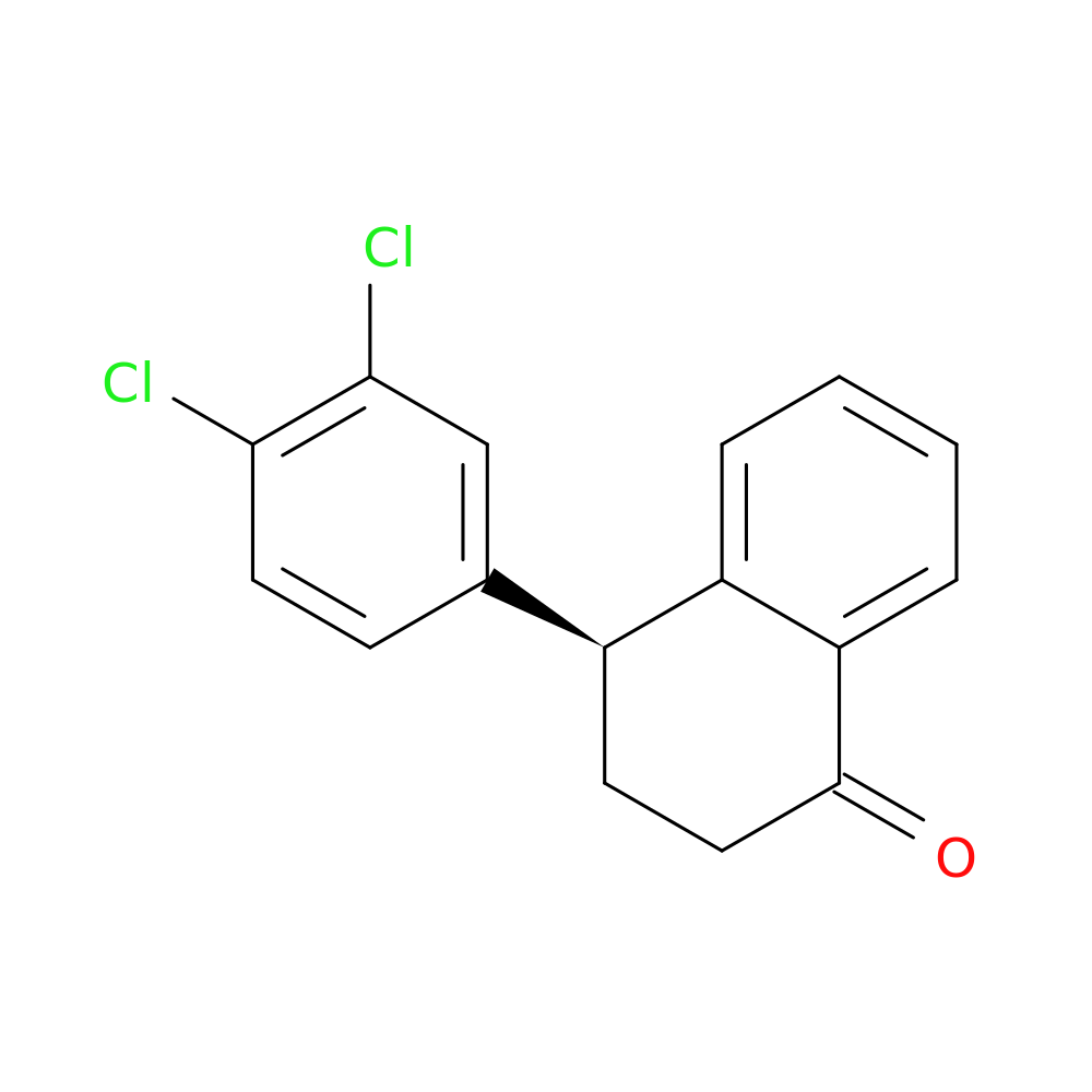 (S)-4-(3,4-Dichlorophenyl)-3,4-dihydronaphthalen-1(2H)-one