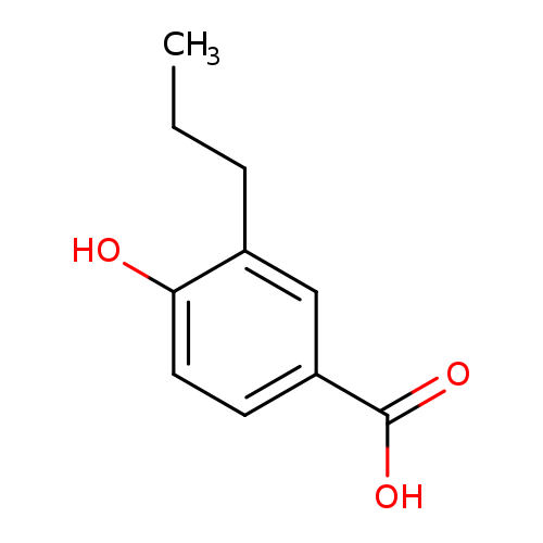 4-Hydroxy-3-propylbenzoic acid