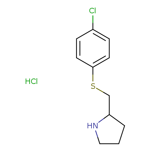 2-(4-Chloro-phenylsulfanylmethyl)-pyrrolidine hydrochloride