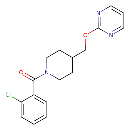 2-{[1-(2-chlorobenzoyl)piperidin-4-yl]methoxy}pyrimidine