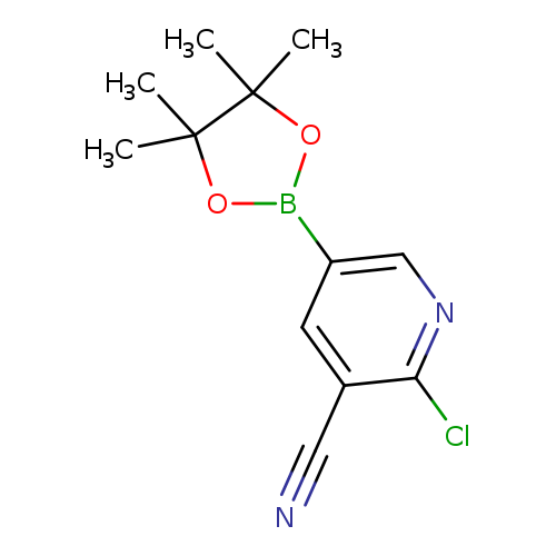 2-Chloro-5-(4,4,5,5-tetramethyl-1,3,2-dioxaborolan-2-yl)nicotinonitrile