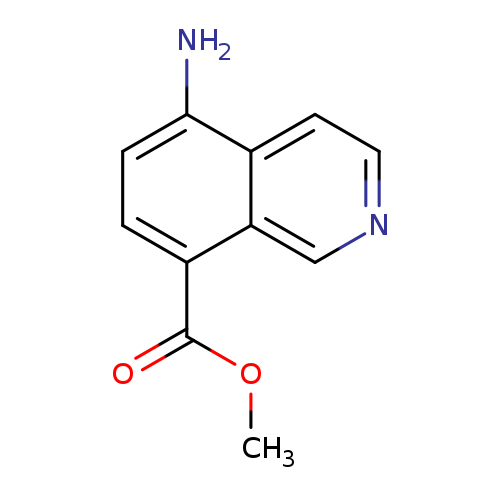 8-Isoquinolinecarboxylicacid,5-amino-,methylester(9CI)