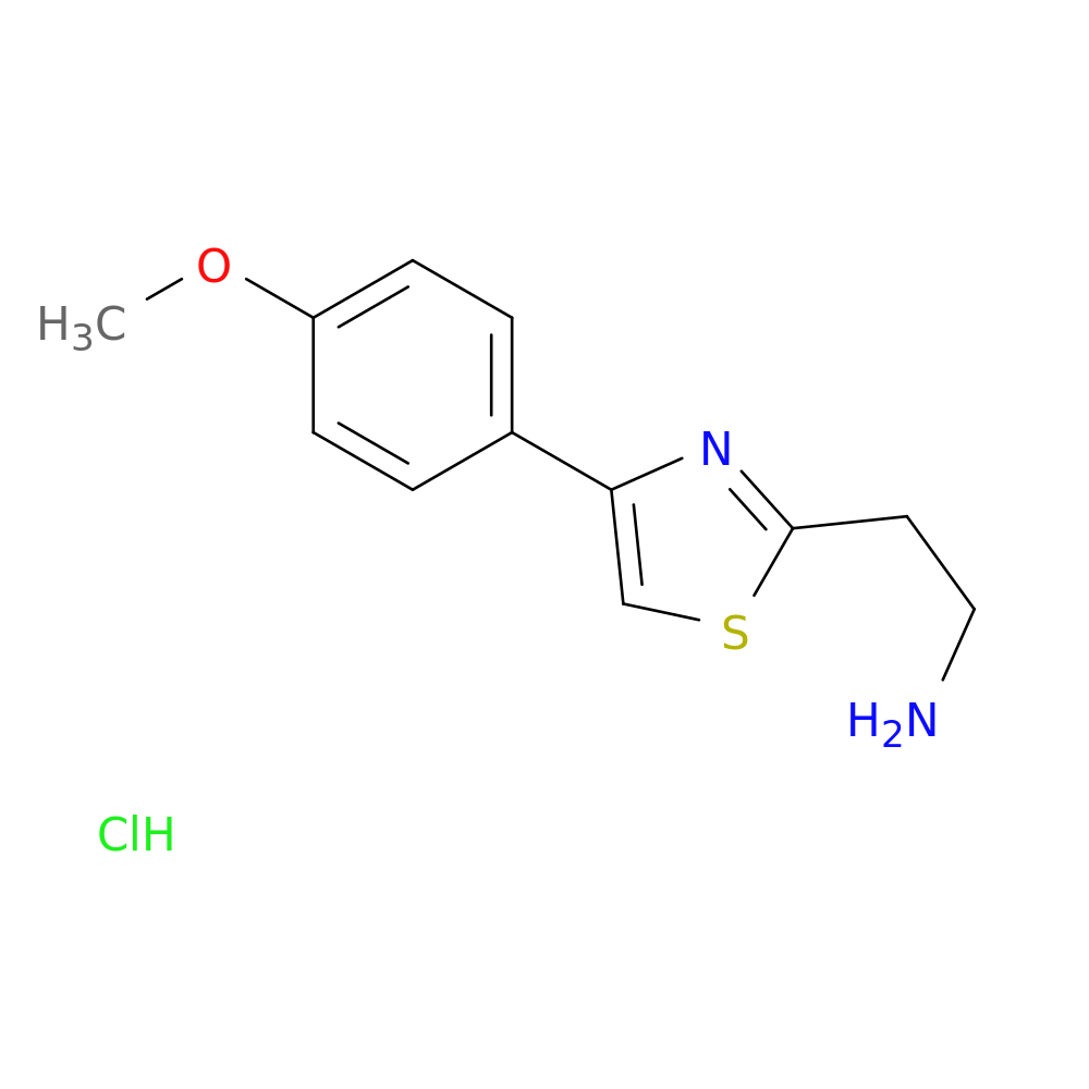 2-(4-(4-Methoxyphenyl)thiazol-2-yl)ethanamine hydrochloride