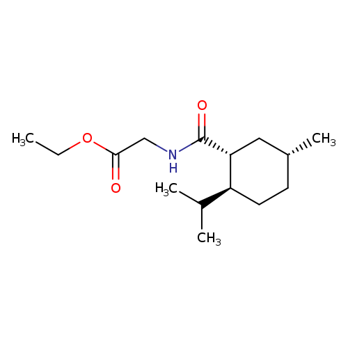 N-[[(1R,2S,5R)-5-Methyl-2-(1-methylethyl)cyclohexyl]carbonyl]glycine ethyl ester