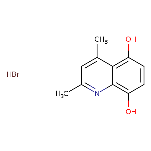 2,4-dimethylquinoline-5,8-diol hydrobromide