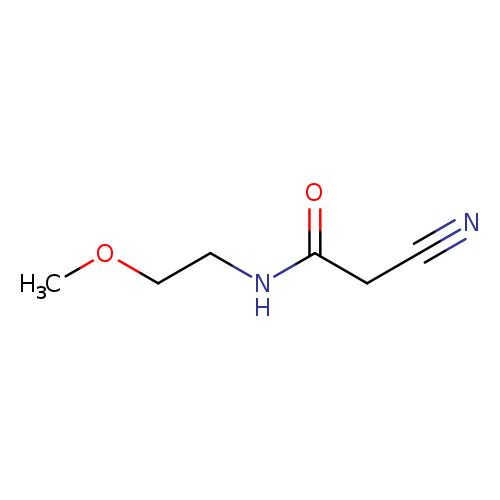 Acetamide, 2-cyano-N-(2-methoxyethyl)-