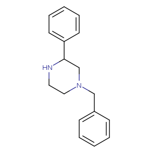 Piperazine,3-phenyl-1-(phenylmethyl)-