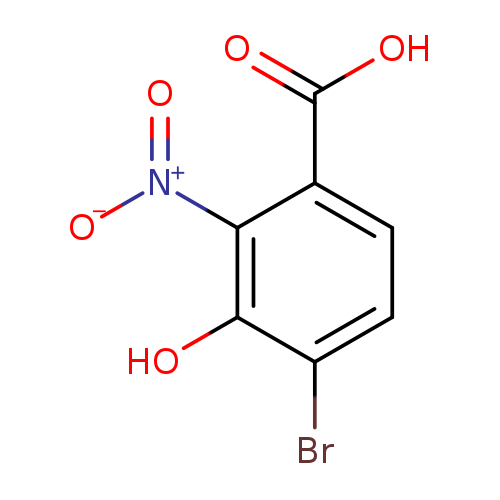 4-Bromo-3-hydroxy-2-nitrobenzoic acid