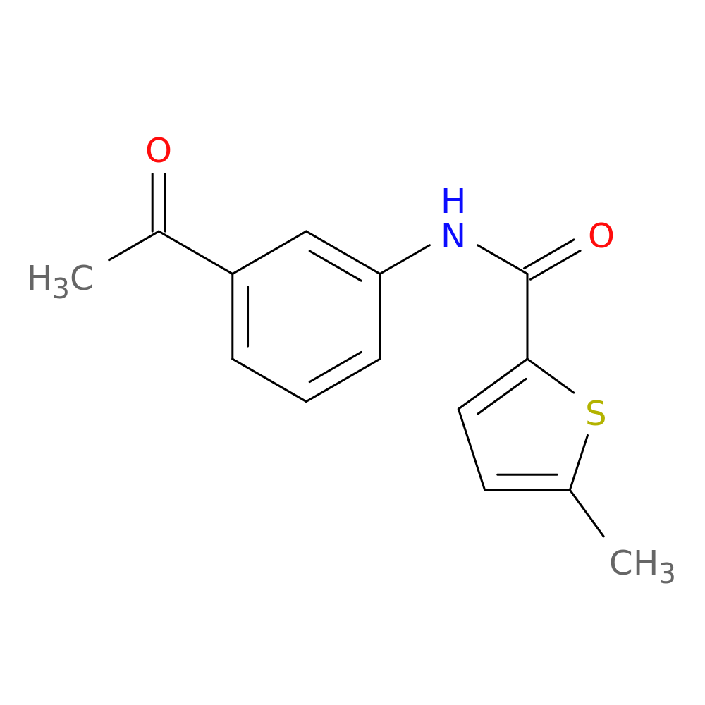 N-(3-Acetylphenyl)-5-methylthiophene-2-carboxamide