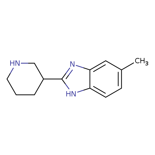 6-Methyl-2-(piperidin-3-yl)-1H-benzo[d]imidazole