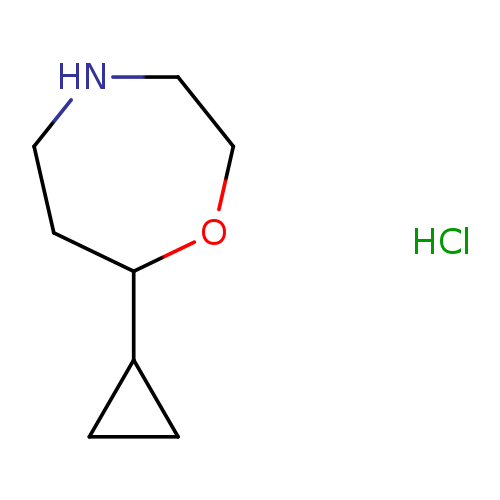 7-cyclopropyl-1,4-oxazepane hydrochloride