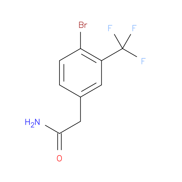2-[4-Bromo-3-(trifluoromethyl)phenyl]acetamide