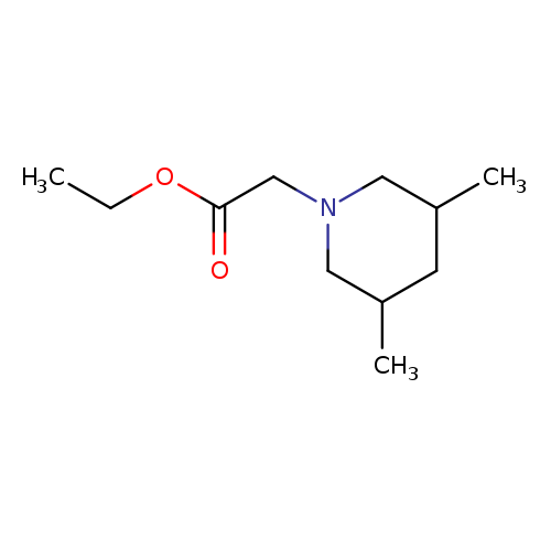 Ethyl (3,5-dimethylpiperidin-1-yl)acetate