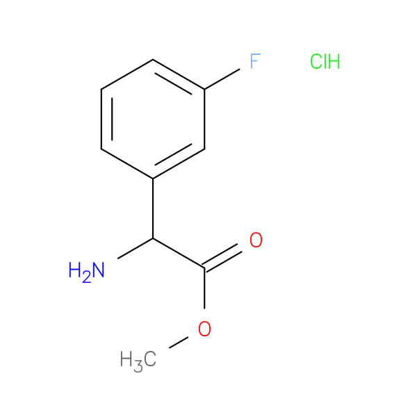 Methyl 2-amino-2-(3-fluorophenyl)acetate hydrochloride