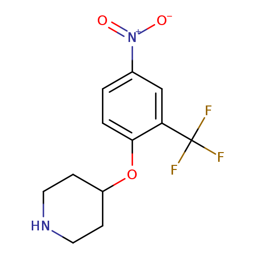 4-(4-Nitro-2-(trifluoromethyl)phenoxy)piperidine