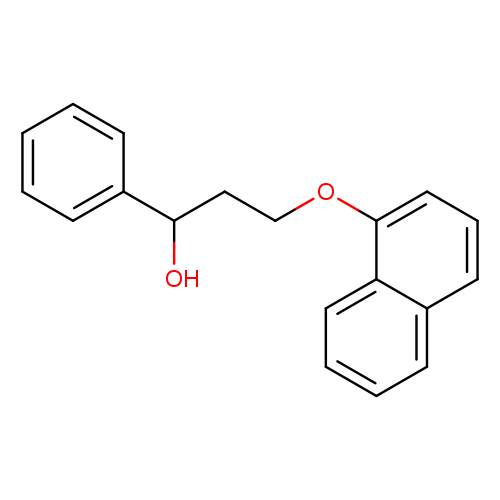 3-(1-Naphthalenyloxy)-1-phenyl-1-propanol