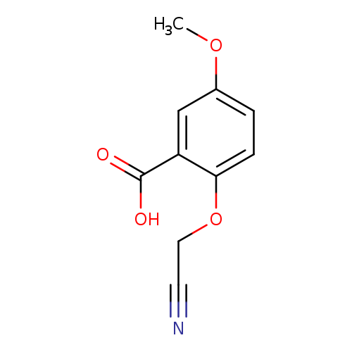 2-(cyanomethoxy)-5-methoxybenzoic acid