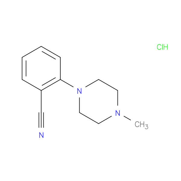 2-(4-methylpiperazin-1-yl)benzonitrile hydrochloride