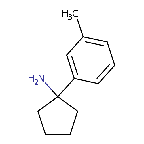 1-(3-methylphenyl)cyclopentan-1-amine