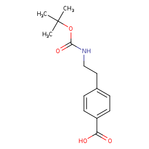 Benzoic acid, 4-[2-[[(1,1-dimethylethoxy)carbonyl]amino]ethyl]-