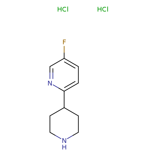 5-fluoro-2-(piperidin-4-yl)pyridine dihydrochloride