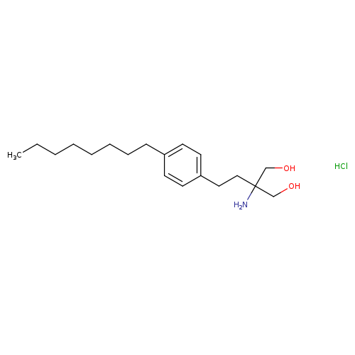 1,​3-​Propanediol, 2-​amino-​2-​[2-​(4-​octylphenyl)​ethyl]​-​, hydrochloride (1:1)