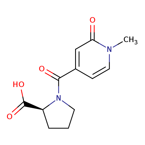 (2S)-1-(1-methyl-2-oxo-1,2-dihydropyridine-4-carbonyl)pyrrolidine-2-carboxylicacid
