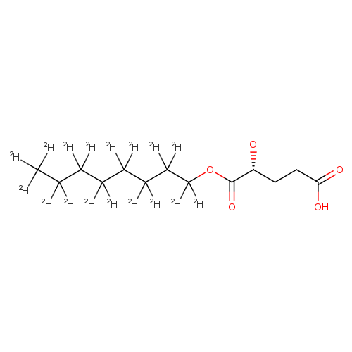 2R-hydroxy-pentanedioicacid,1-octyl-d17ester
