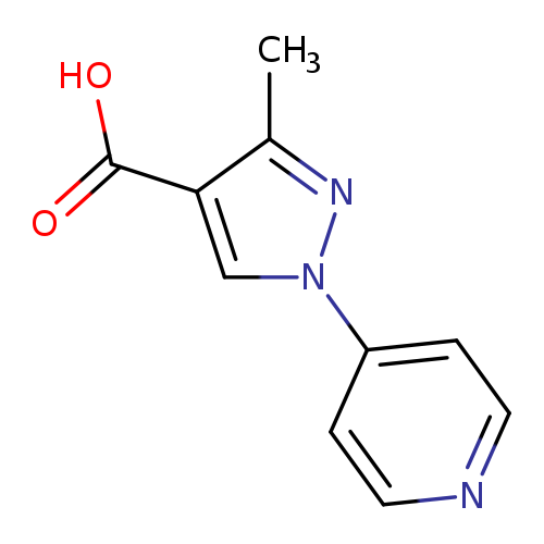 1H-Pyrazole-4-carboxylic acid, 3-methyl-1-(4-pyridinyl)-
