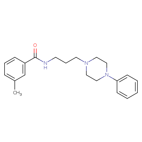 3-methyl-N-[3-(4-phenylpiperazin-1-yl)propyl]benzamide