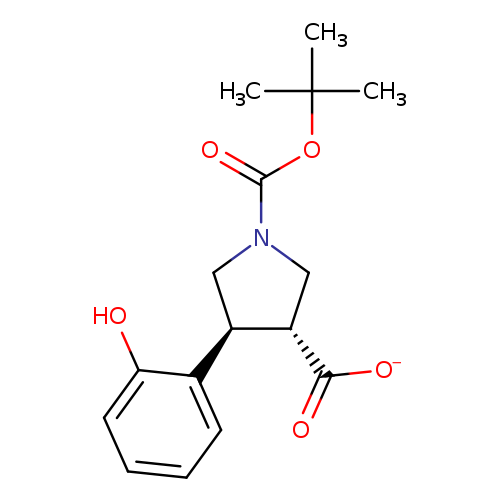 Boc-(+/-)-trans-4-(2-hydroxy-phenyl)-pyrrolidine-3-carboxylic acid