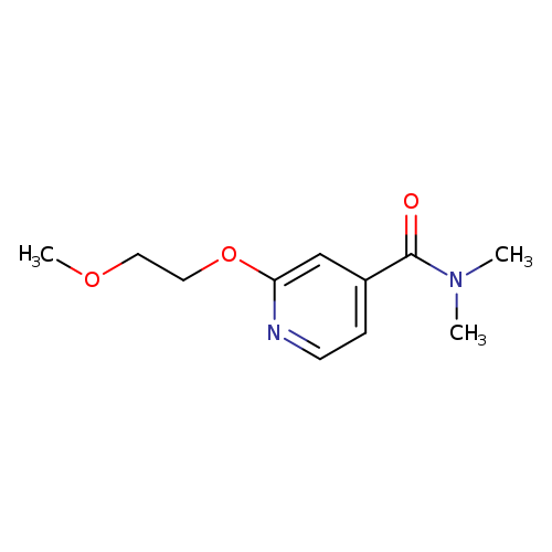 2-(2-methoxyethoxy)-N,N-dimethylpyridine-4-carboxamide
