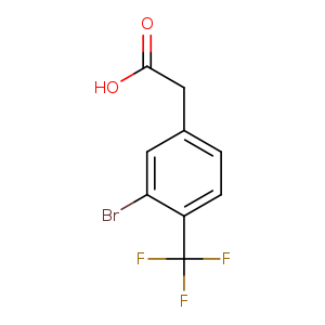 Benzeneacetic acid, 3-bromo-4-(trifluoromethyl)-