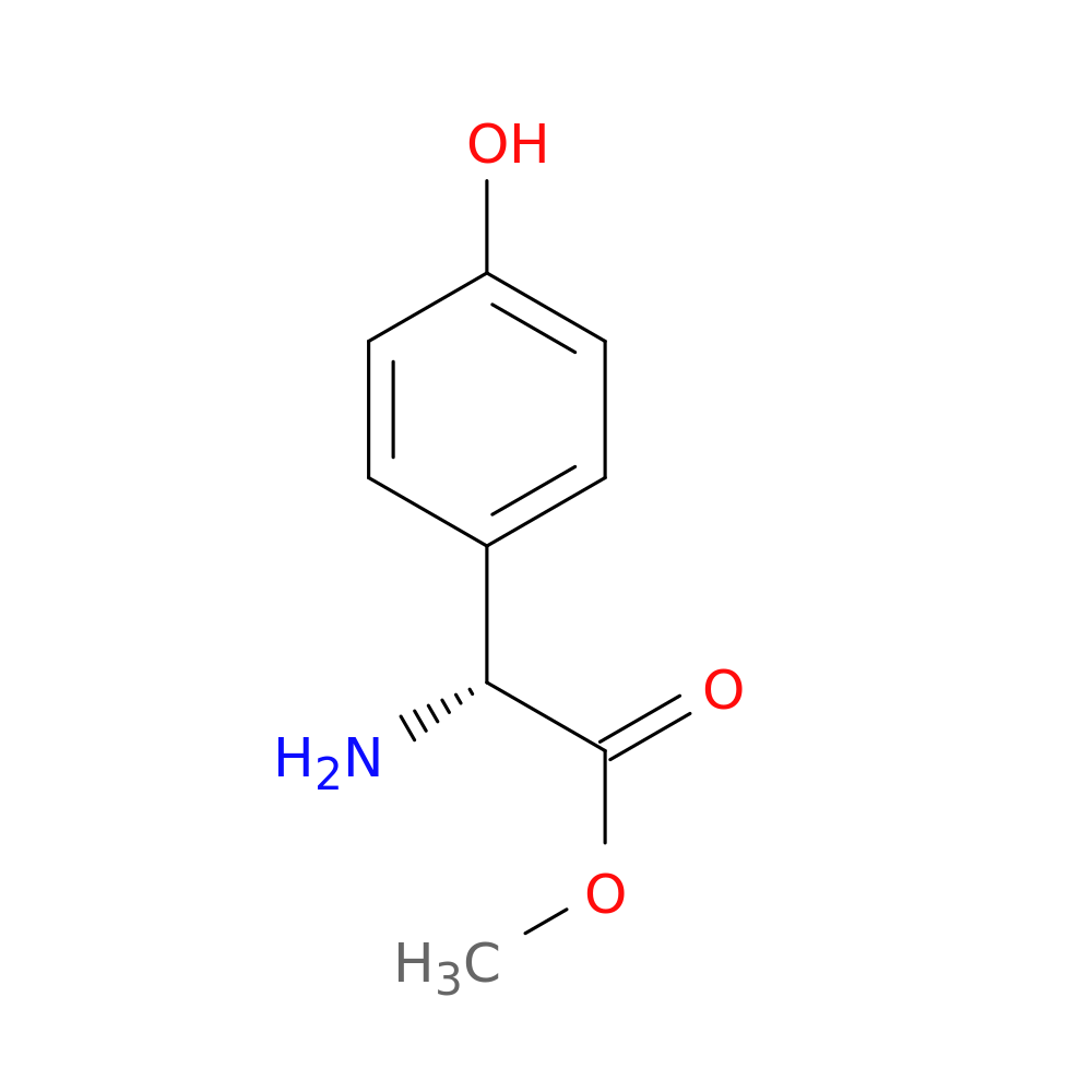 (R)-Methyl 2-amino-2-(4-hydroxyphenyl)acetate