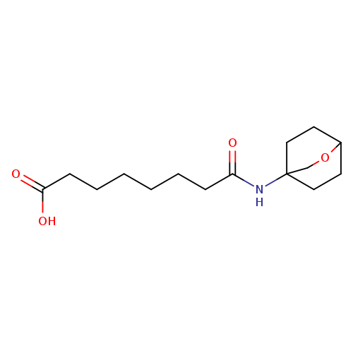 7-({2-oxabicyclo[2.2.2]octan-4-yl}carbamoyl)heptanoicacid