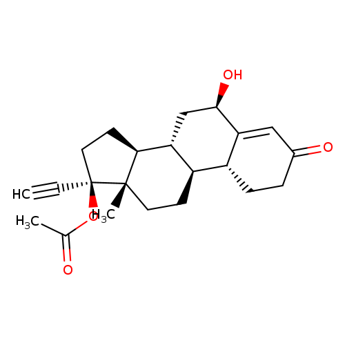 6ß-Hydroxynorethindrone acetate