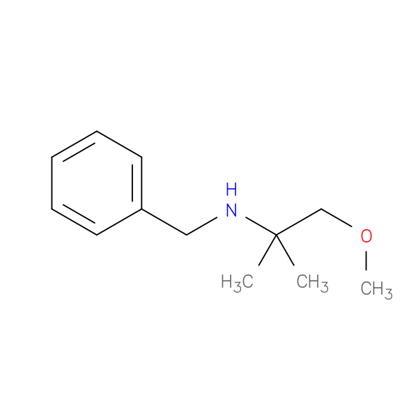 benzyl(1-methoxy-2-methylpropan-2-yl)amine