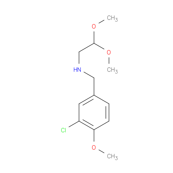 [(3-chloro-4-methoxyphenyl)methyl](2,2-dimethoxyethyl)amine