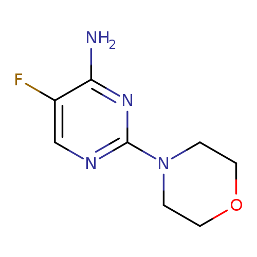 5-Fluoro-2-(4-morpholinyl)-4-pyrimidinamine