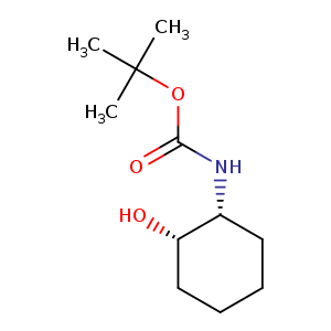 Carbamic acid, N-[(1R,2S)-2-hydroxycyclohexyl]-, 1,1-dimethylethyl ester
