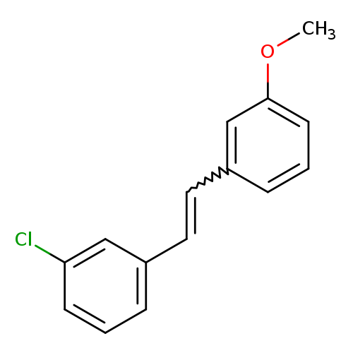 Benzene, 1-chloro-3-[2-(3-methoxyphenyl)ethenyl]-