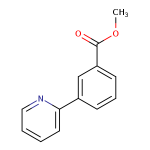 Benzoic acid, 3-(2-pyridinyl)-, methyl ester