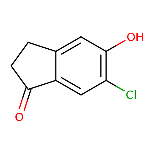 6-chloro-5-hydroxy-2,3-dihydro-1H-inden-1-one
