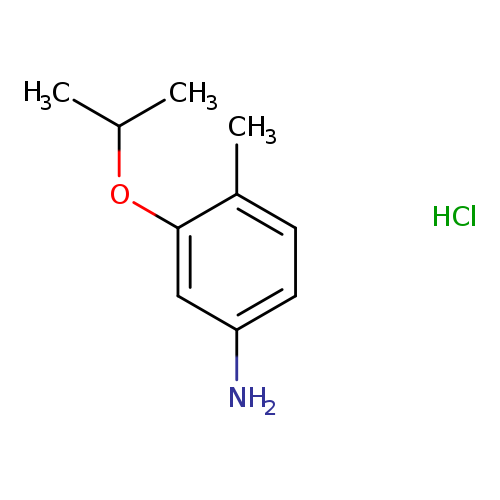 4-methyl-3-(propan-2-yloxy)aniline hydrochloride
