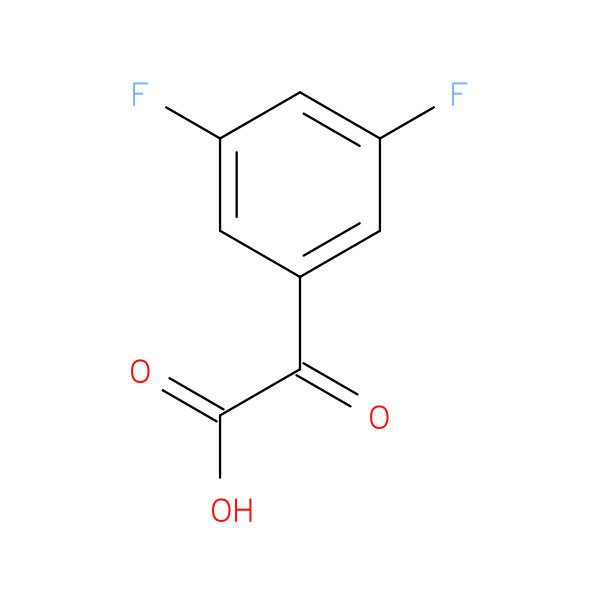 2-(3,5-difluorophenyl)-2-oxoacetic acid