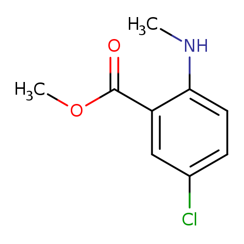 Methyl 5-chloro-2-(methylamino)benzoate