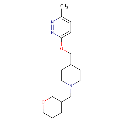 3-methyl-6-({1-[(oxan-3-yl)methyl]piperidin-4-yl}methoxy)pyridazine